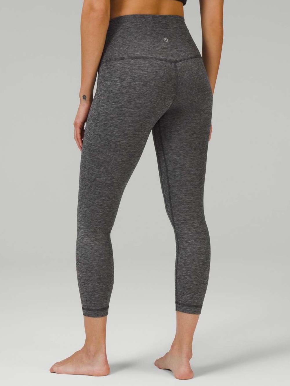 Lululemon Align High-Rise Heathered Graphite Grey Leggings
